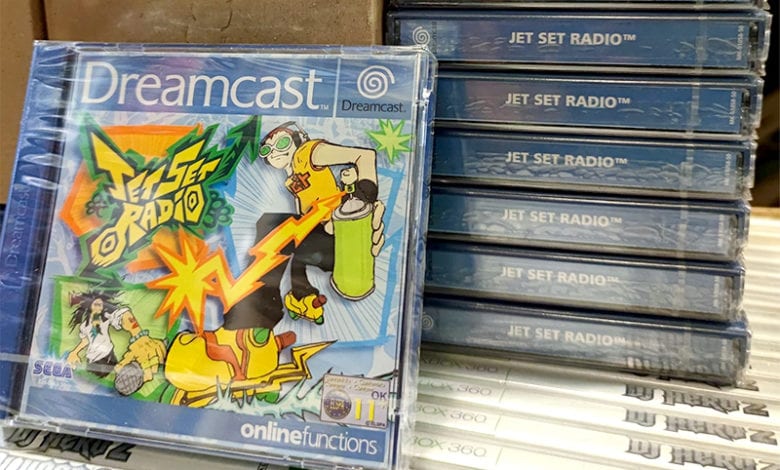 Jet Set Radio on Dreamcast