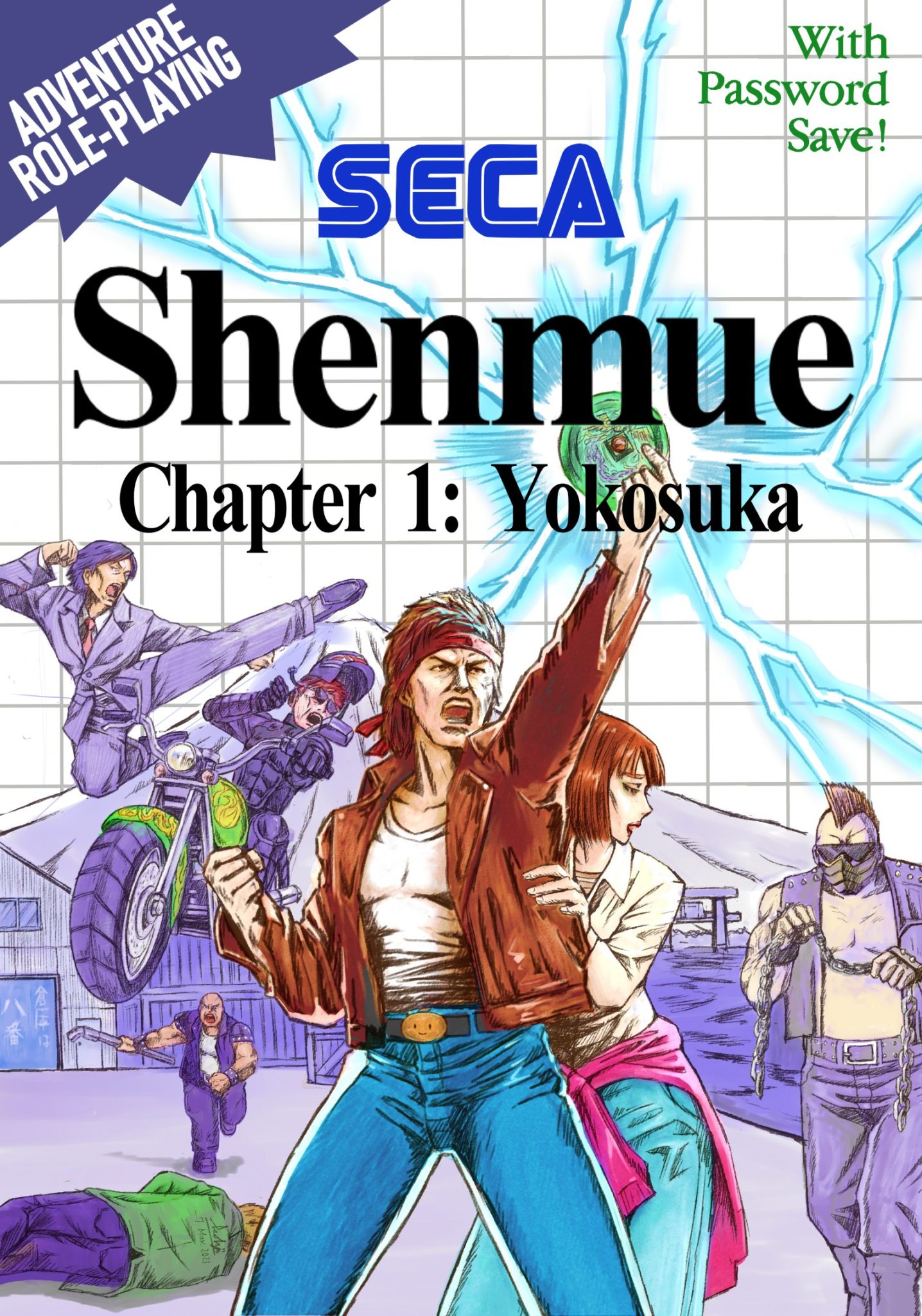 Shenmue Dojo 🐉 on X: Character art for the cancelled Shenmue Online, from  Sega and JC Entertainment. #ThrowbackThursday #ShenmueOnline   / X