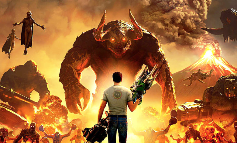 Serious Sam 4 box art
