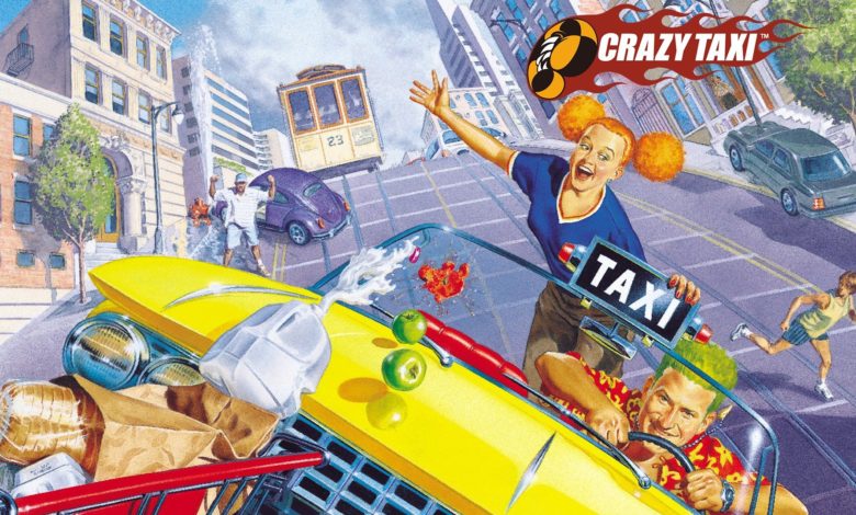Crazy Taxi artwork