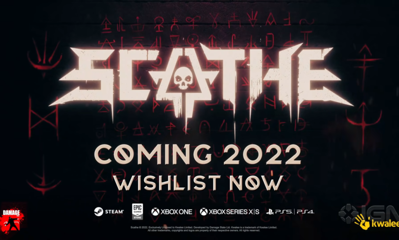 Scathe release logo