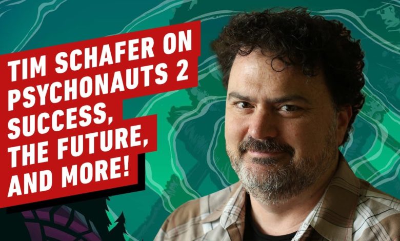 Double Fine founder Tim Schafer