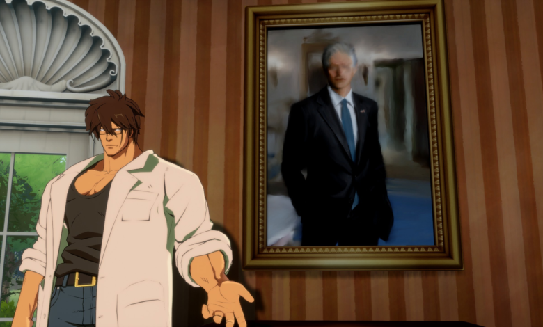 Bill Clinton In Guilty Gear Strive