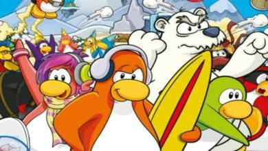 Club Penguin closure header