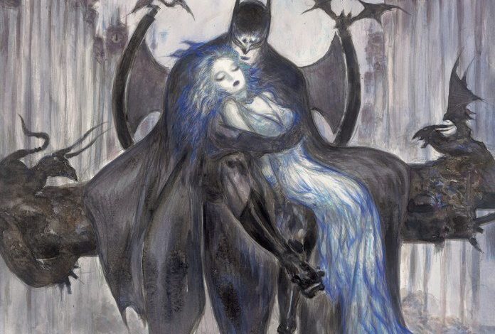 Yoshitaka Amano Batman cover