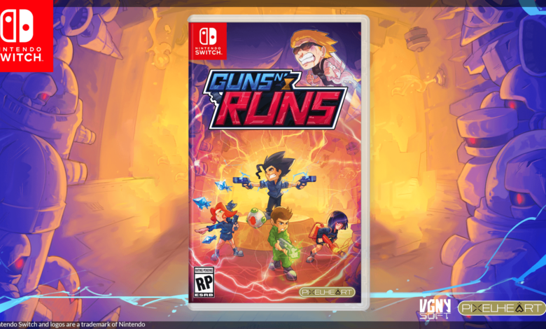 Guns N' Runs Nintendo Switch cover art
